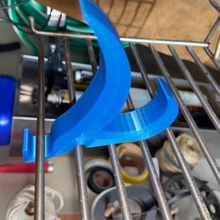 simple hook wire-rack tool wire rac 3d print model - Mito3D