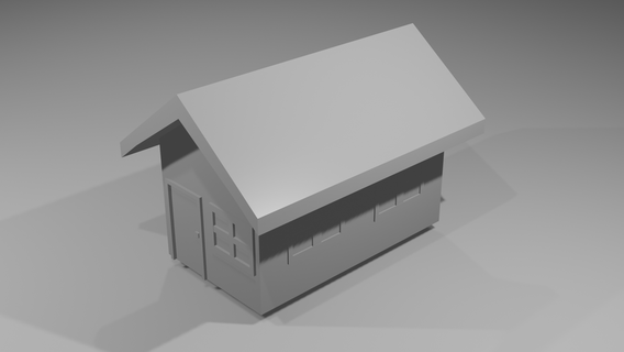 einfach Haus 3d print model - Mito3D