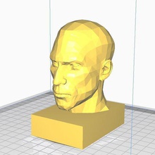 simple cabeza humana varios zombie el busto humanos modelo ficticio 3d print model - Mito3D