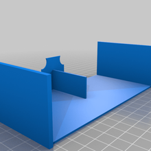 índice simple papel de la tarjeta del titular casa organización el escritorio organizador 3d print model - Mito3D