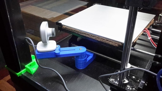 simple install 3d printer camera base camera mount 3d printer accessories 3d printer  3d print model - Mito3D