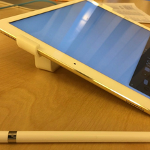 Facile iPad pro supporter 129 pouce tablette 3d print model - Mito3D