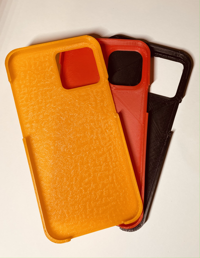 simple iphone 12 case casing 3d print model - Mito3D