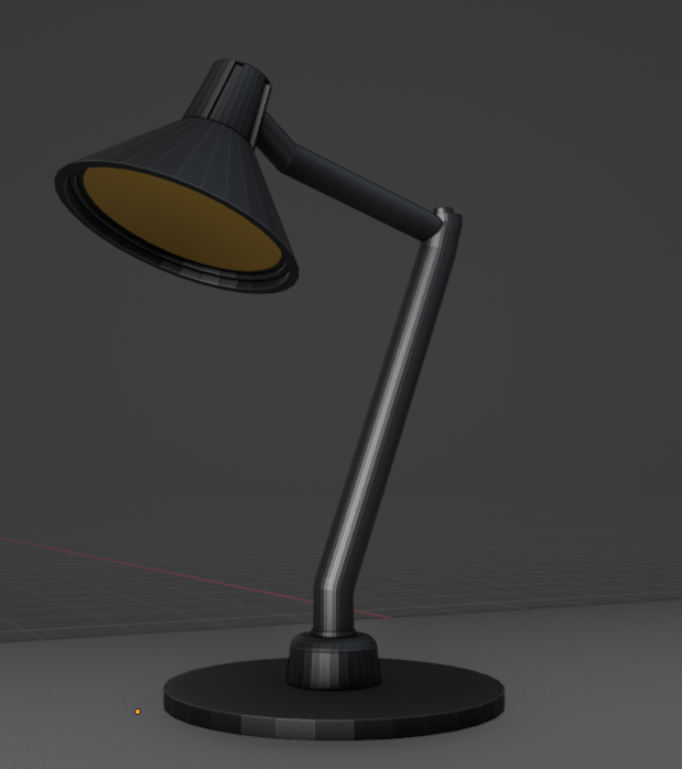 basit Lamba sıra masa lambası ışık model mobilya 3D print model - Mito3D