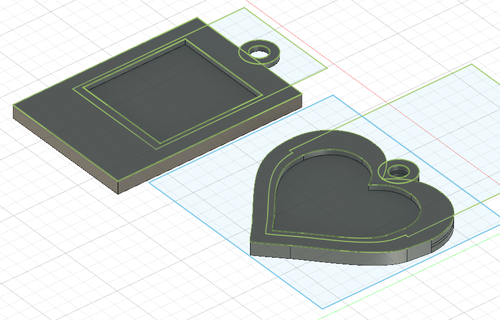 simple lockets reliquaries 3d print model - Mito3D