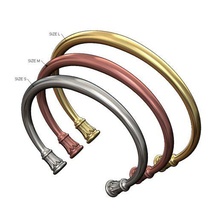 Facile lotus capitales manchette bracelet tailles 3d impression modèle 3d print model - Mito3D