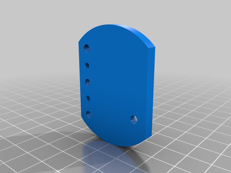 basit posta bayrak kutusu Kutu ev halkı 3D print model - Mito3D