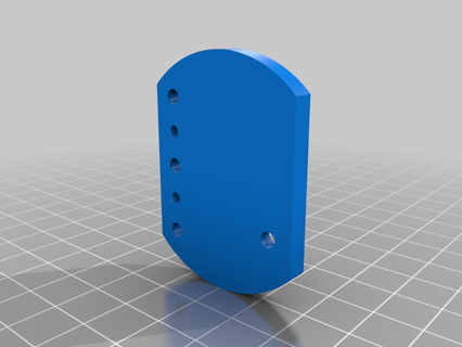 sencillo correo bandera buzón caja casa 3d print model - Mito3D