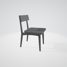basit minimalist iç sandalye 3d print model - Mito3D