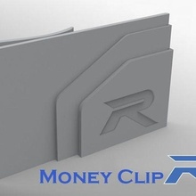 simple money clip accessories 3d print model - Mito3D