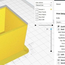 simple open box method storage 3d_printing 3d print model - Mito3D