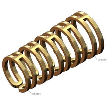 simple open work stacker band sizes 5to9 3d print model jewelry fashion printable gold silver stackable ring sterling jewellery modern 3d print model - Mito3D
