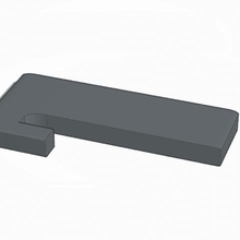 telefono semplice titolare gadget stand 3d print model - Mito3D