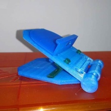 simple phone stand gadget mobile 3d print model - Mito3D