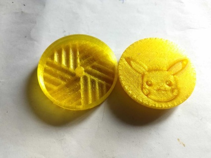 sencillo Pikachu amoladora amoladora Pikachu pica 3d print model - Mito3D