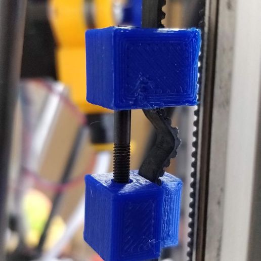 simple posible belt tensioner clip gt2 3d_printer_parts 3D print model - Mito3D
