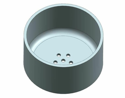 simple pot ver3 3d print model - Mito3D
