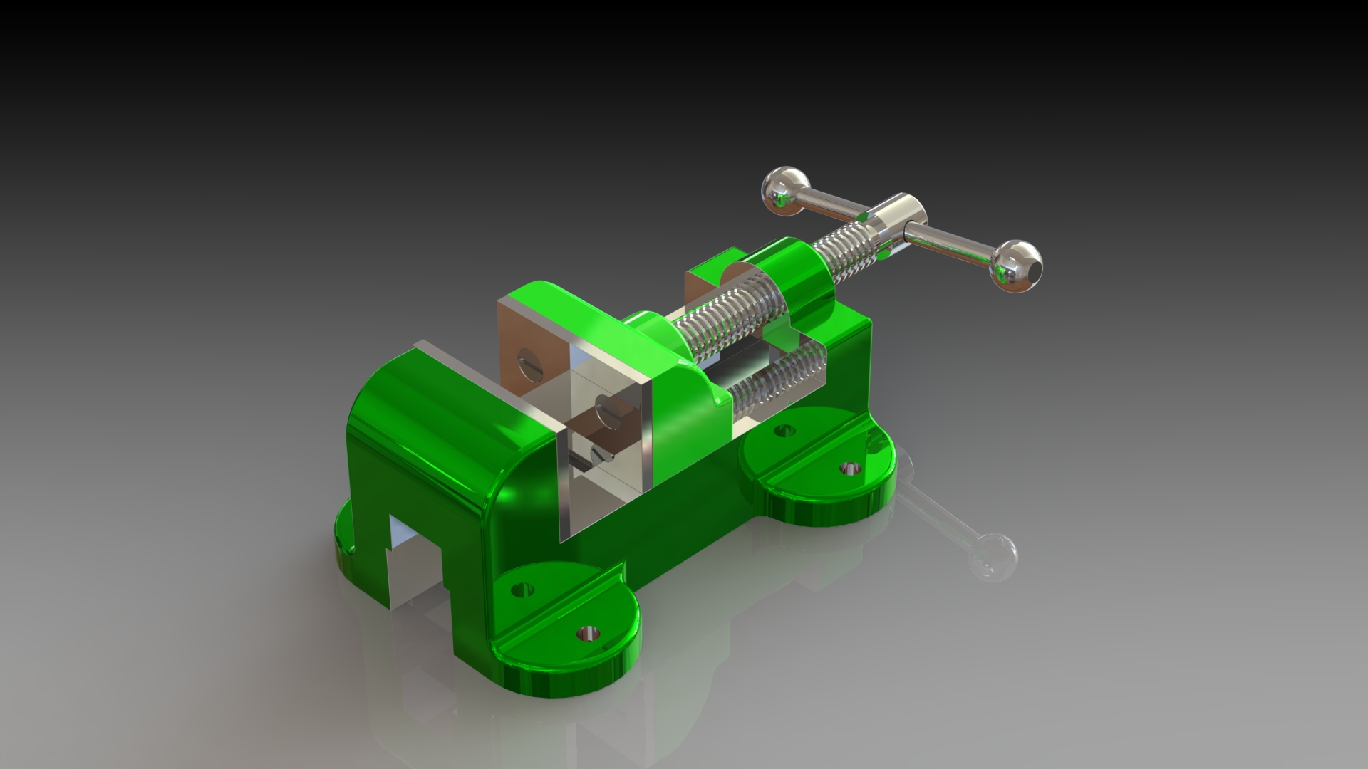 sencillo prensa prensas apretón 3D print model - Mito3D
