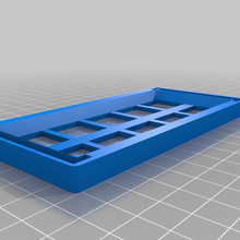 simple rack 10 tubes 5-10 ml biology 3d print model - Mito3D