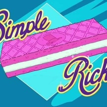 simples Rick's wafers Rick Rickandmorty rick sanchez wafer comida_bebida 3d print model - Mito3D