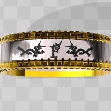 sencillo anillo joyería joya 3d print model - Mito3D