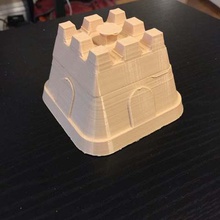 simple castillo de arena la herramienta La impresión en 3d diversión buildacastle increíble 3d print model - Mito3D