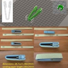 simple sandpaper holder block functional diy 3d print model - Mito3D