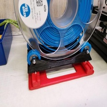 simples carretel suporte ferramenta ender 3 filamento porta bobinas monte 3d impressora acessórios 3d print model - Mito3D