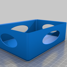 sencillo apilable caja organización 3d print model - Mito3D