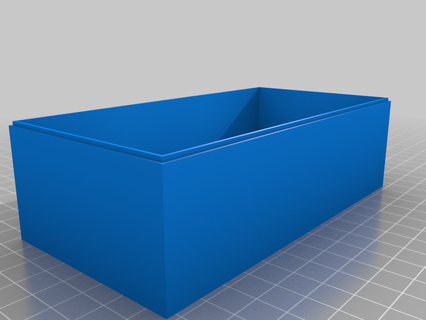 simple storage box containers organization 3d print model - Mito3D