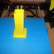 simple table leg pied 10cm household 3d print model - Mito3D