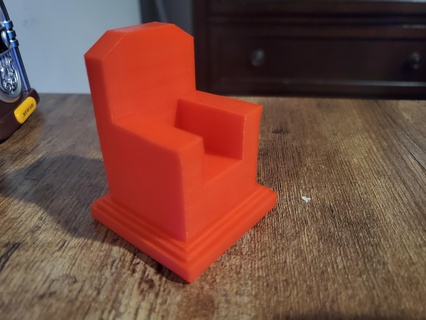simple throne Various low poly 3d print model - Mito3D