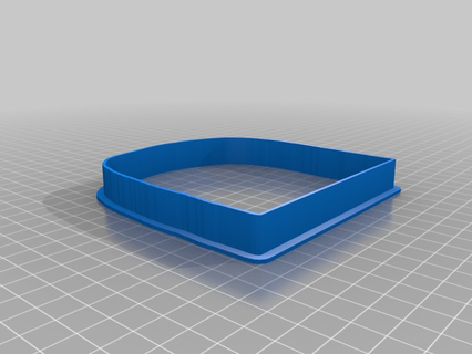 simple tomnstone cookie cutter Home customized kitchen_dining 3d print model - Mito3D