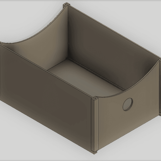semplice strumento di dialogo box casella degli strumenti strumenti-titolare archiviazione strumento-rack titolare titolare-gadget tool-box 3D print model - Mito3D
