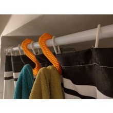 einfache Handtuchhaken mit Dusche Vorhang rod home Handtuch Haken woerl Aufhänger 3d print model - Mito3D