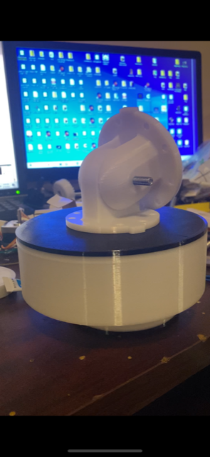 simple turntable disply 3D print model - Mito3D