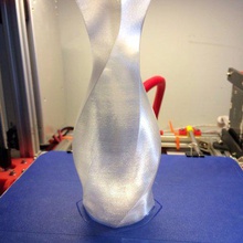 basit bir vazo ev dekor spiral baskı 3d print model - Mito3D
