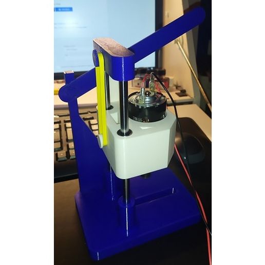 simple vertical drill press column 3D print model - Mito3D