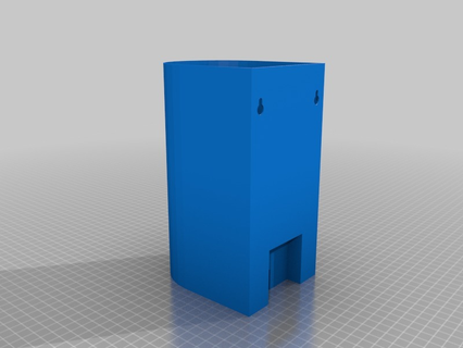 einfach Mauer Lampe e27 Haushalt 3d print model - Mito3D