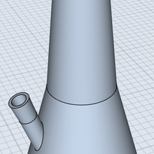 simplebong 14 5mm bong Su boru ot sigara içmek 3d print model - Mito3D