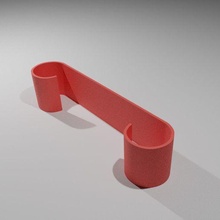 simplest door holder simple easy 3d print model - Mito3D