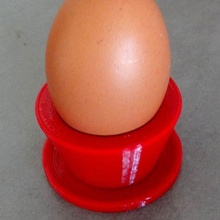 più semplice uovo tazza 3d print model - Mito3D