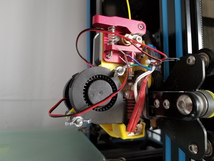 simplicity cr-10 upgrades direct drive blower duct upgrade motor mount fan 3d print model - Mito3D