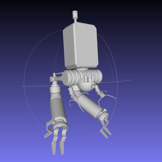 simplifié nier automates cosse 042 base modèle art 3d printing réplique jeu vidéo automata pod 42 robot fantaisie 3D print model - Mito3D