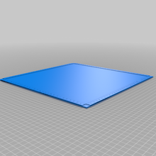 simplificar 3d 300 mm cama régua modelo ferramenta simplify3d impressora acessórios 3d print model - Mito3D