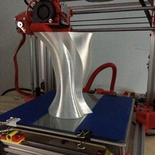 semplicemente distorto vaso 7 casa arredamento spirale di stampa 3d print model - Mito3D