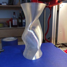 simplement déformée vase 325 la maison décor mode 3d print model - Mito3D