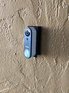 einfach sicher Kamera Türklingel abgewinkelt Halterung Zuhause Haus Haushalt 3d print model - Mito3D