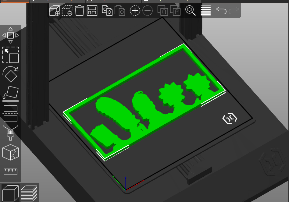 simpson famille logo dessins 3D print model - Mito3D