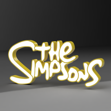 simpson led art simpson simpson logo led